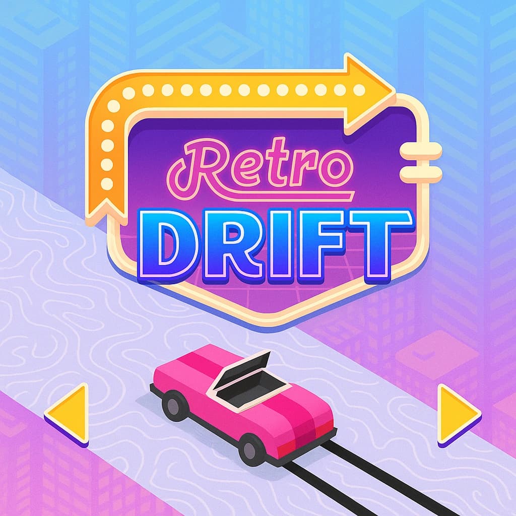 Retro Drift Game (Car Drift Games)